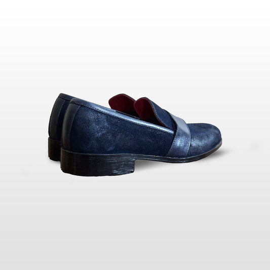 The Valenzi Loafer Blue