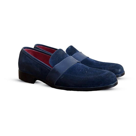 The Valenzi Loafer Blue
