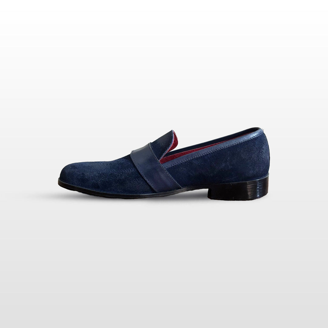 The Valenzi Loafer Blue
