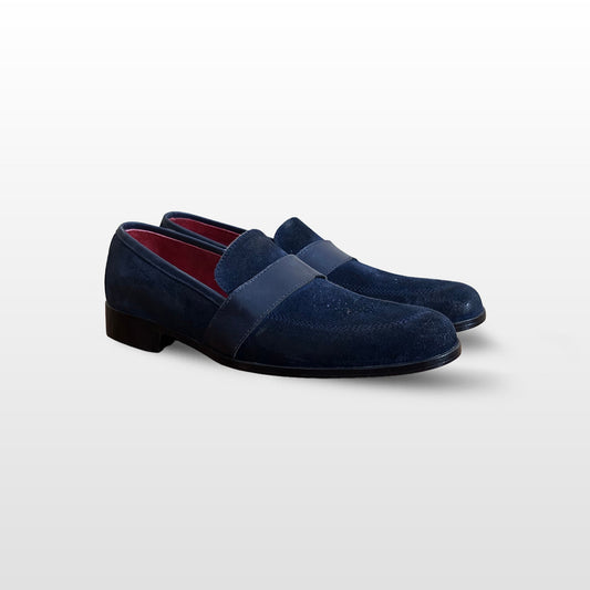 The Valenzi Loafer Blue