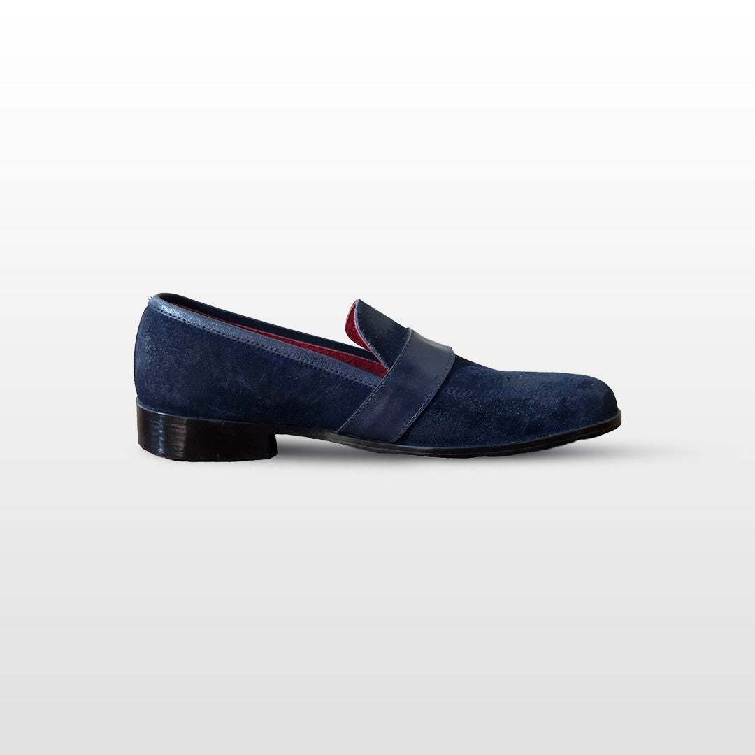 The Valenzi Loafer Blue